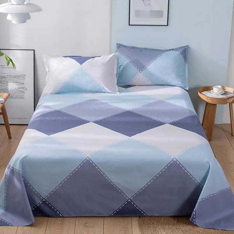Washed Cotton Bed Sheet Offering Comfort and for Sophisticated Bedroom Y5GB 6