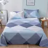 Washed Cotton Bed Sheet Offering Comfort and for Sophisticated Bedroom Y5GB 6