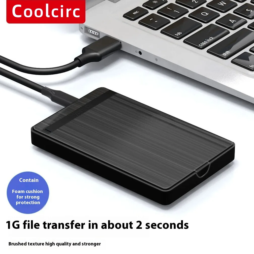 USB 3.0 2.5 inch HDD Enclosure SATA External Mobile Hard Drive Case for Laptop PC 5Gbps Speed Enclosure SATA SSD Storage Case external hard drive case ssd enclosure hard drive enclosure hard disk case external hard drive box hdd case enclosure