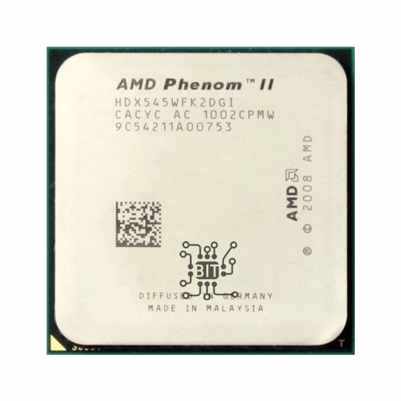 

AMD Phenom II X2 545 3.0GHz Dual-Core CPU Processor HDX545WFK2DGI HDX545WFK2DGM Socket AM3