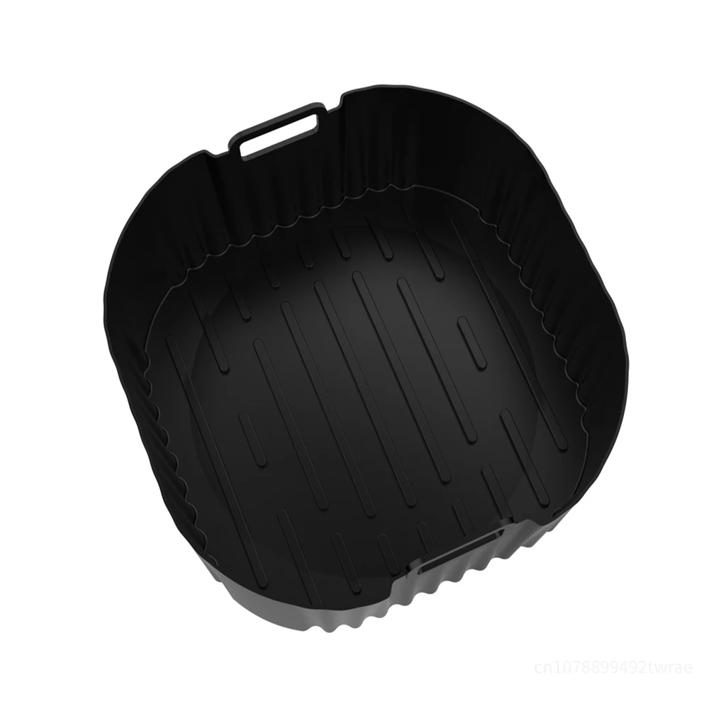 21.7cm Square Air Fryer Mold Air Fryer Basket For Philips HD9285-90 7.2L and Other 4-6QT AirFryer Reusable Accessories air fryer accessories,air fryer mold,air fryer basket