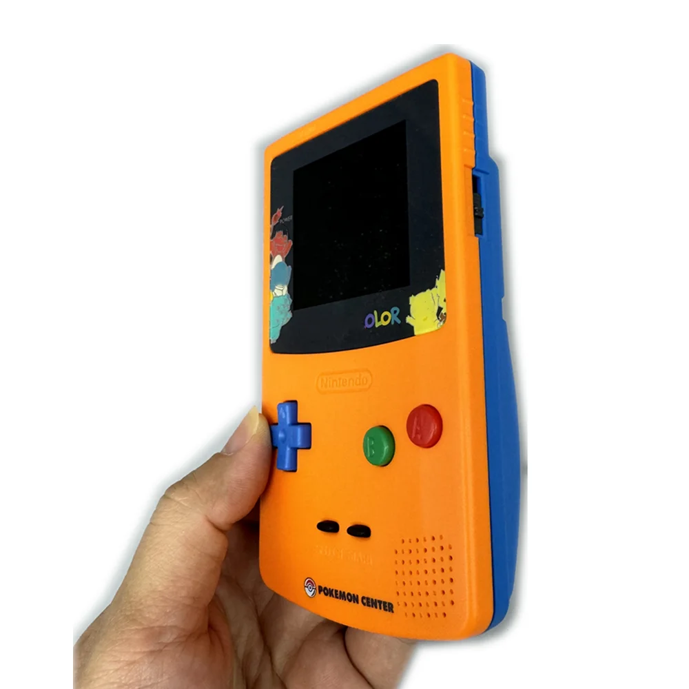 THE TECH DOCTOR Gameboy Color Gehäuse-Set - Komplett-Set Mit Werkzeug In Transparent Blau