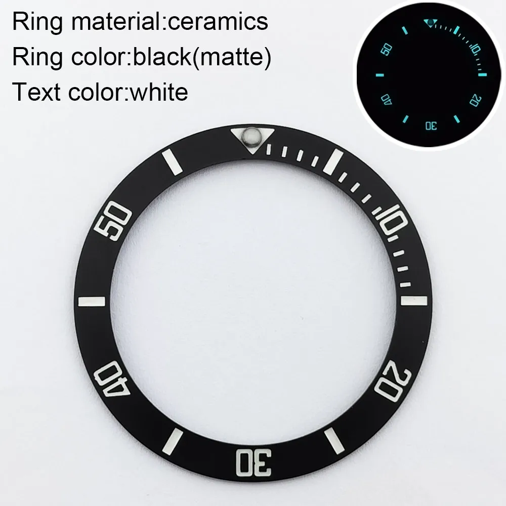 Premium Luminous Ceramic Bezel Insert