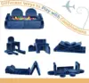 Modular Kids Sensory 12pc Certified Convertible Sectional Sofa