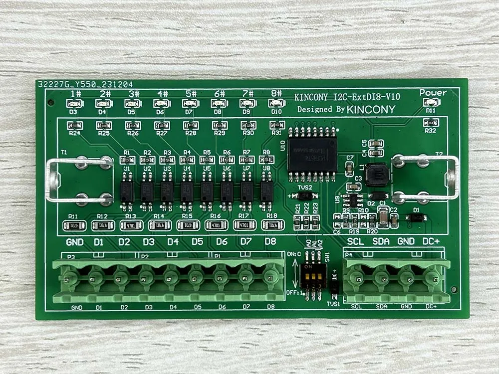 KinCony DI8 плата ввода-вывода PCF8574 для ESPHome | AliExpress