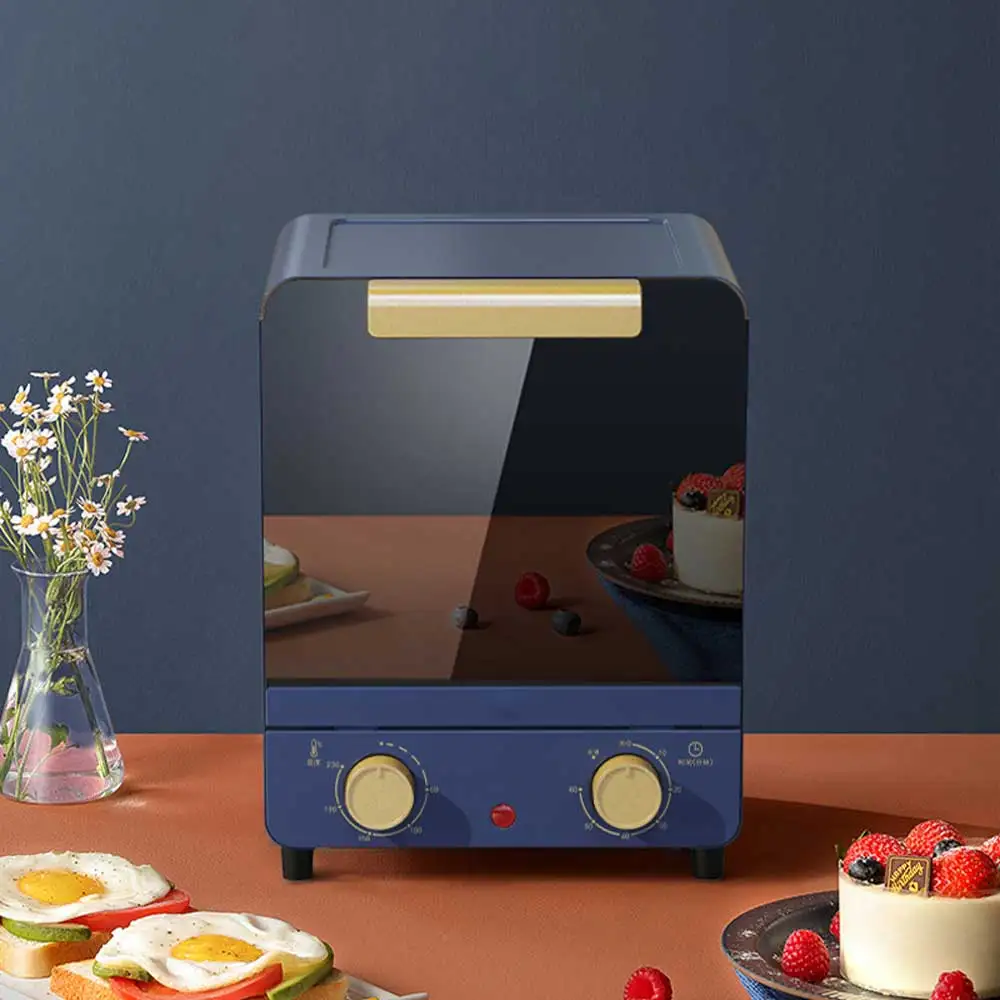 15L vertical electric oven, multifunctional oven, household three-layer explosion-proof mirror electric oven