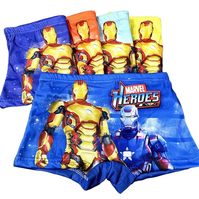 Children Underwear Spider-Man Boxer Brief with 3 Print Choices Cartoon Random Colour Multipacks children underwear