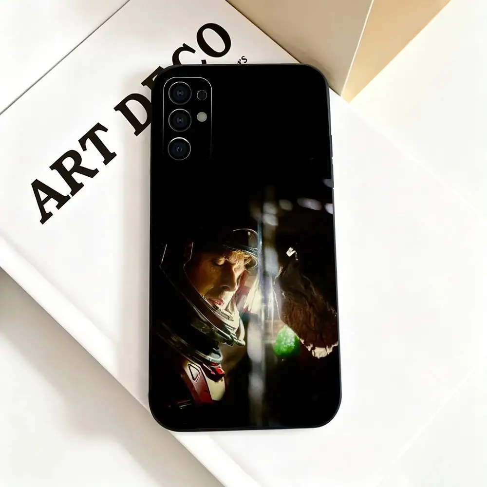 Black Silicone Soft Phone Case - Movie P-Project H-Hail Mary Edition