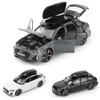 1/32 Audi RS6 Miniature Diecast Toy Car Model Sound & Light Doors Openable Educational Collection Gift for Children Boy Kid 1