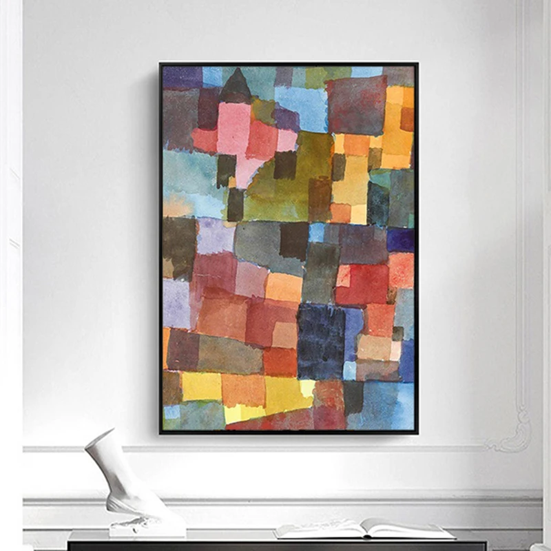 

Paul Klee Classic Abstract Style Posters Wall Art Picture Decorative Print Canvas Paintings For Living Room Home Decor