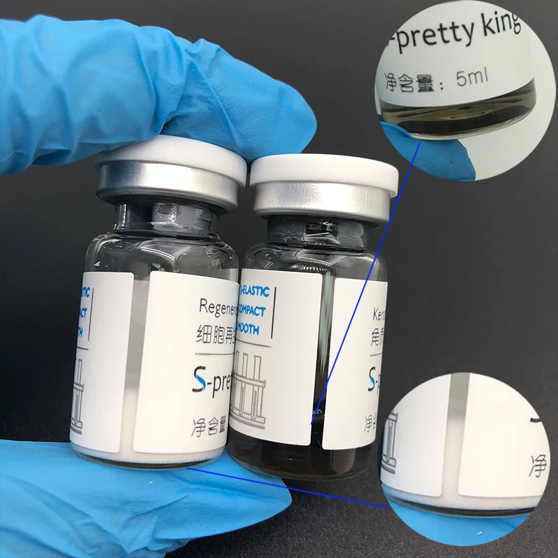 Stem Cell Dense Hair Fibers Keratin Activated Thickening Hair Building Fibers Regeneration Treatment Growth Essence hair building fibers