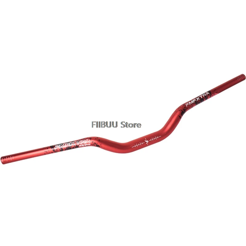 720/780mm Extra Lange Mountainbikes Lenker 31,8mm Fahrrad Riser Lenker Aluminium Legierung 60mm Riser Bar MTB Fahrräder Bars – Detail 7