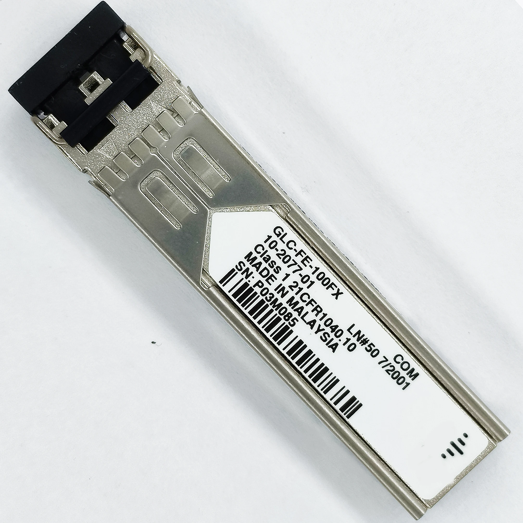 Genuine For Cisco GLC-FE-100FX 10-2077-02 10-2077-01 CNUIADYAAA 100Base 1300nm MMF 2km SFP Dual LC Transceiver Optical Module