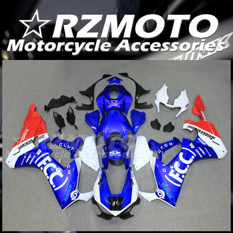 

4 подарка, новый комплект из ABS-пластика для мотоцикла, подходит для HONDA CBR1000RR 2017 2018 17 18 19, кузов красного и синего цвета