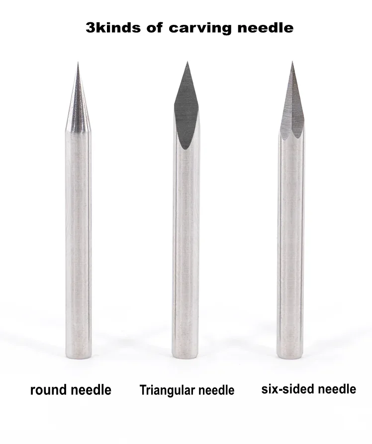 T09H01 Galaxy Model 0.3mm Carving Needle Tools Round Triangular Six-sided Needle for Military Model Craft Detail DIY model tools