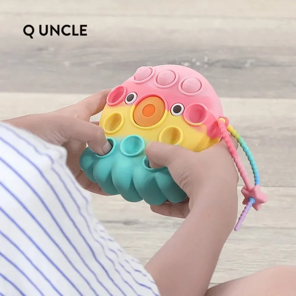 

Cross Border New Bubble Ball Decompression Ball Pinch Le Children's Silicone Decompression Tool Pres Le Finger Decompression Toy