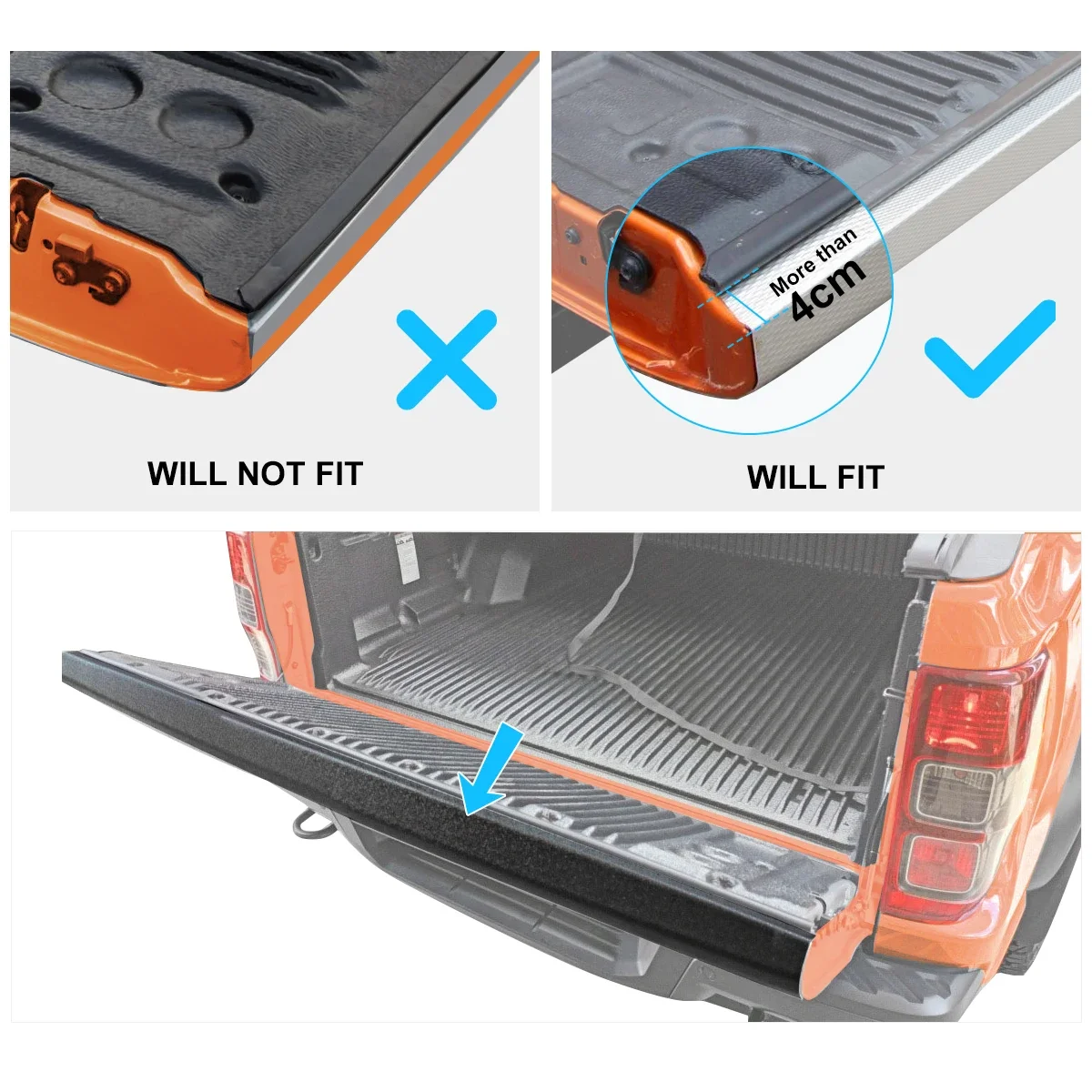 Couvercles Rétroviseurs Pour Ford Ranger T6/PX Et Everest 2012-2021 - Lot De 2 - ABS - Protection Et Style