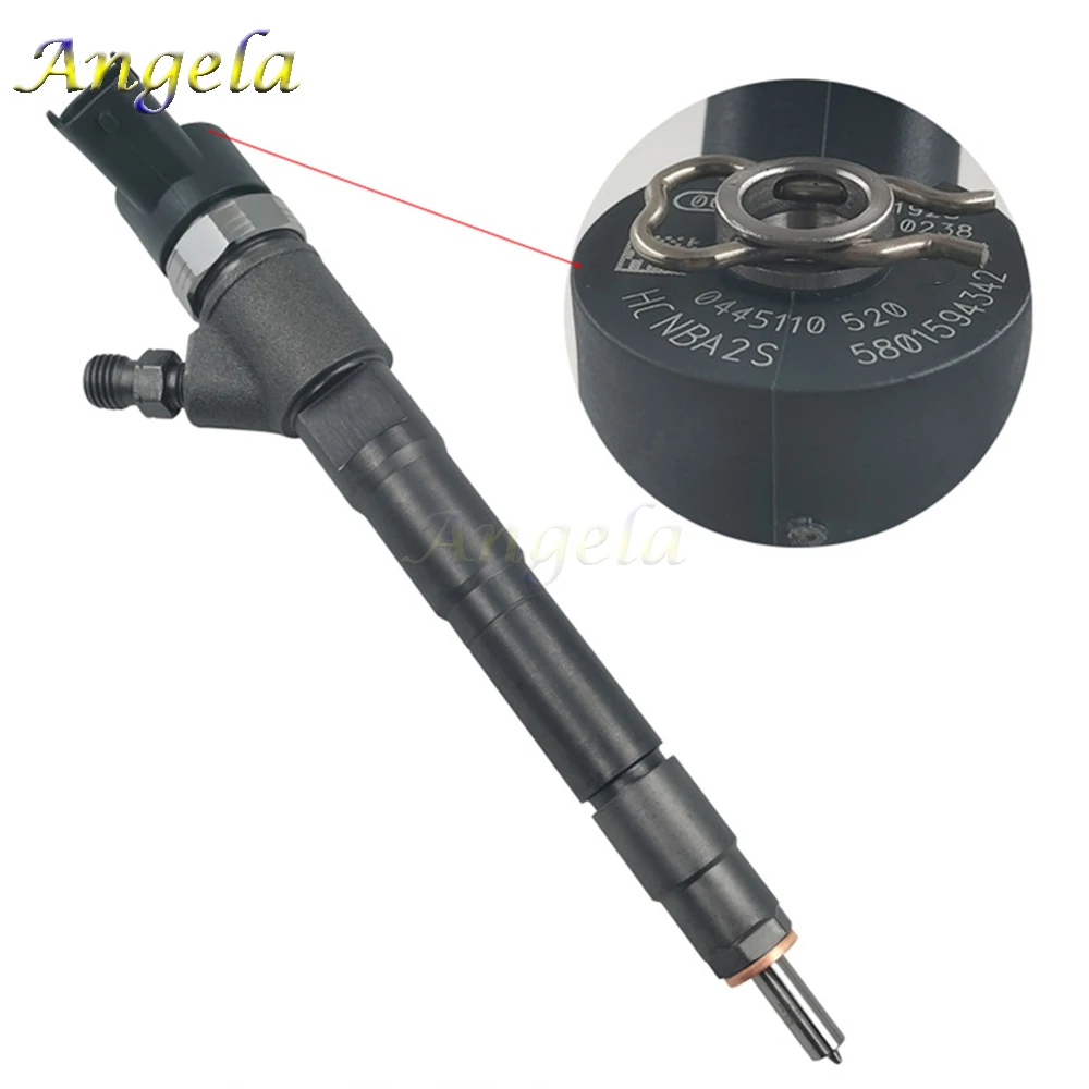 New Injector Fia-t Ducat-o Ivec-o Daily Citroe-n Peugeo-t 0445110418 504389548 1609097280 0445110520