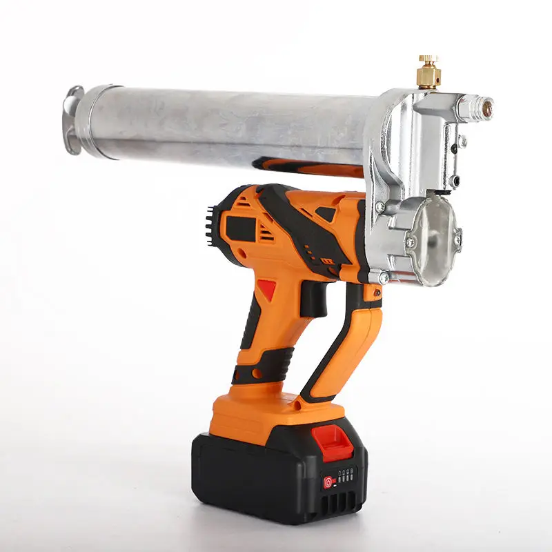 Quality 900cc Grease Gun Lithium Battery Cordless Electric Grease Lubrication Pump Gun For Oil And Grease
