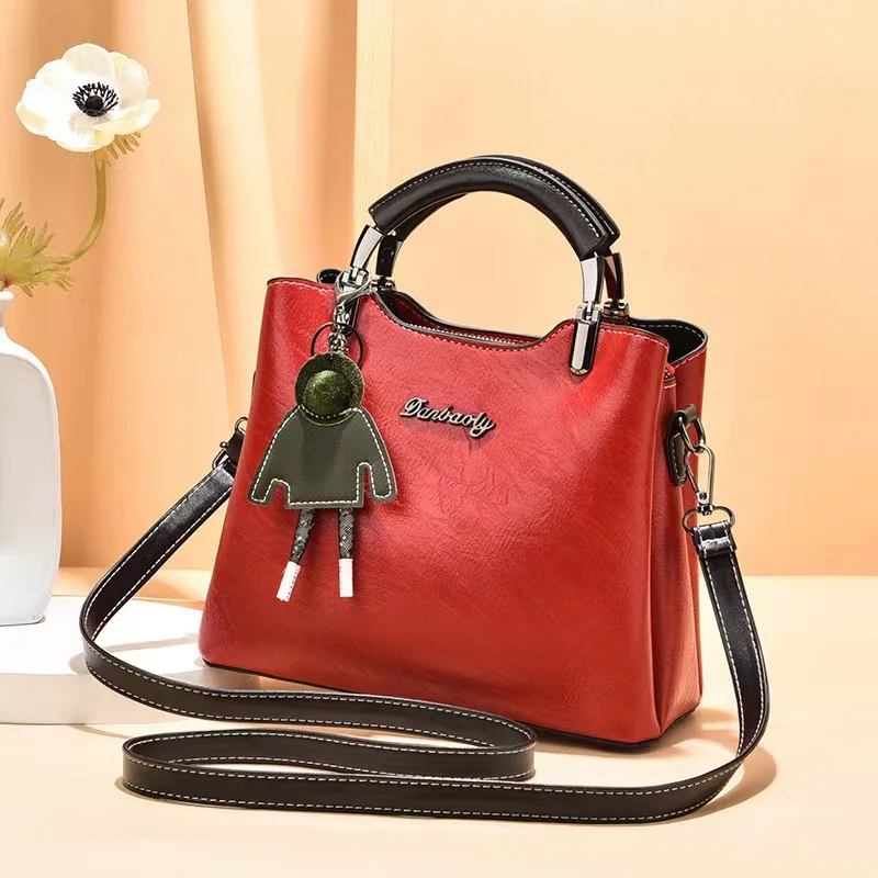 

Women's Small Bag Summer New Style Shoulder Bag PU Leather Fashion Casual Women's Bag Simple Handbag