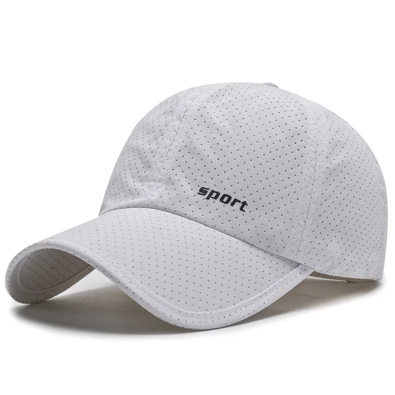 Casquette baseball outdoor séchage rapide respirante réglable pour pêche sports extérieurs