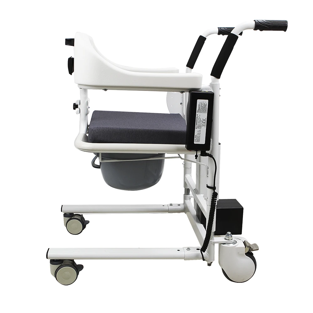 Patient Transfer Chair Lift Commode Toilet Chair 3