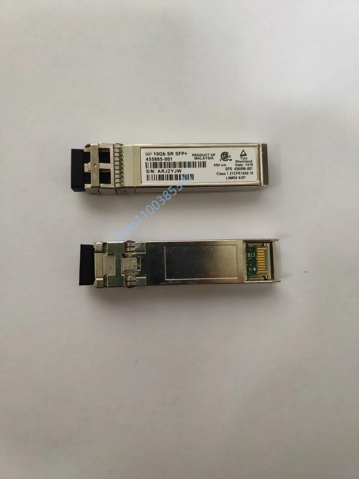 10gb transceiver/455883-b21/455885-001/10g sr sfp port module/10GB Network adapter Switch Optical fiber module