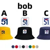 Man's Summer 51 Pastis's Bucket Hats Women Reversible Cool Outdoo Bob Hat Unisex Daily Fisherman Caps Unisex Daily Beach Sun Hat 3
