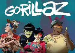 Gorillaz Music Canvas Art: Vibrant Hip Hop Wall Décor - 40X60cm Unframed (DM11 - 32)