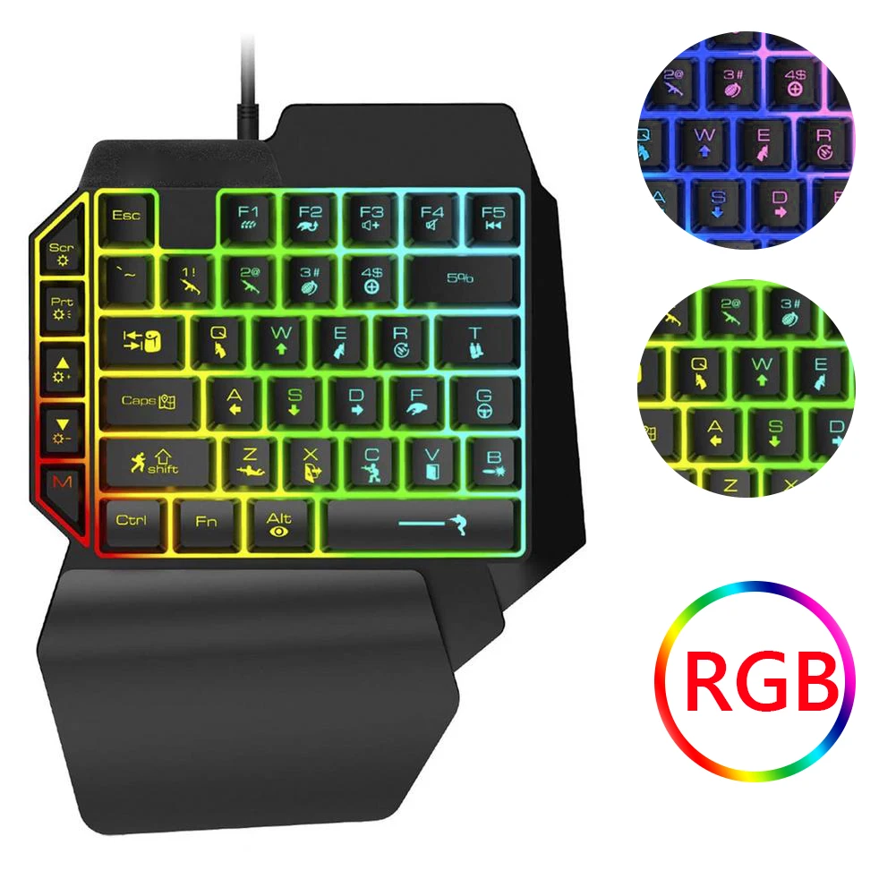   Ʈ Ű, RGB 콺  ޺ Ʈ, PS4, PS5   Ű, 콺 ޺
