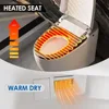 Smart Toilet, Bidet Toilet with Pump Assisted Flush, Foot Sensor Operation, Heated Bidet Seat, Warm Water, Dryer,Digital Display 5
