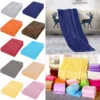 50X70CM Fleece Throw Blanket Extra Soft Warm Fuzzy Bed Plush Lightweight Microfiber Couch Sofa Blankets 3