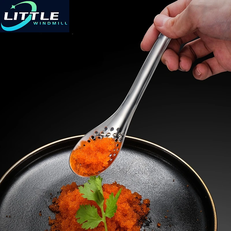 Molecular Cuisine Caviar Spoon Cooking Gadgets Colander Egg Yolk Kitchen Tools Accessories kitchen utensils