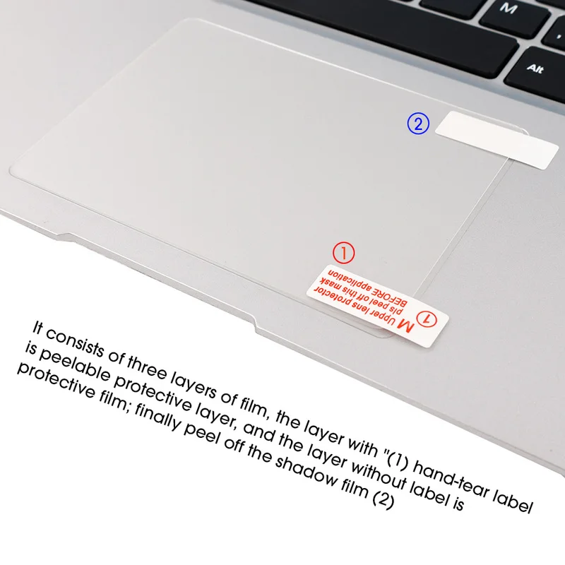 Clear Touchpad Protective Film for Apple Macbook New Air Retina Pro Touch Waterproof Laptop Trackpad Protectors trackpad protector