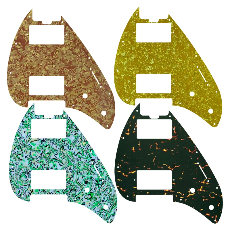 Fei Man Custom Guitar Parts -For US Musicman Silhouette Special HH PAF Humbucker Electric Guitar Parts Scratch Plate Many Colors