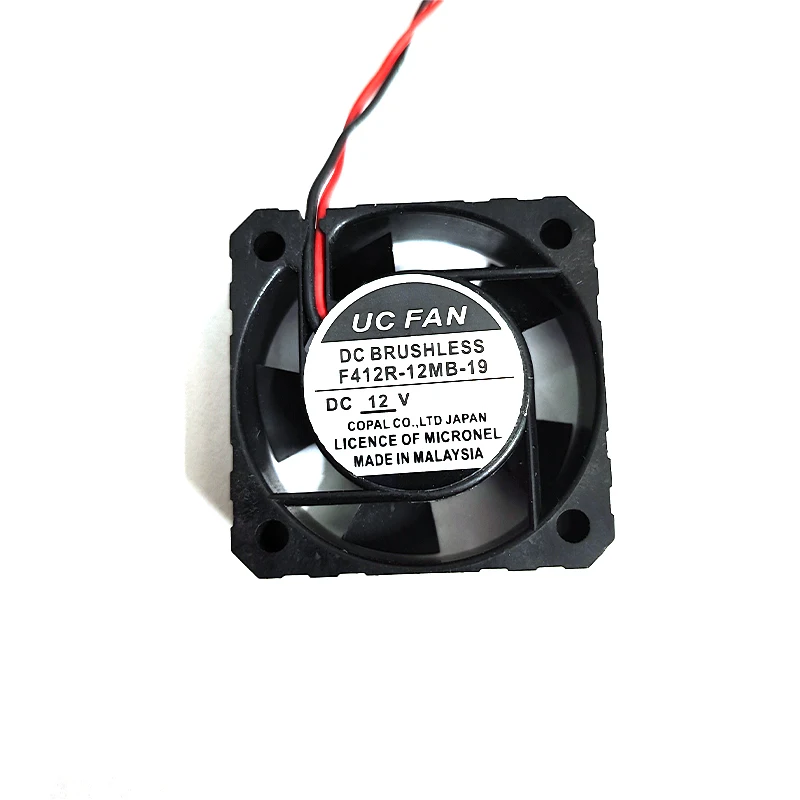 Original uc Fan 4012 F412r12mb-19 Dc12v Centímetros 4012 Cpu Alimentação Inversor Ventilador