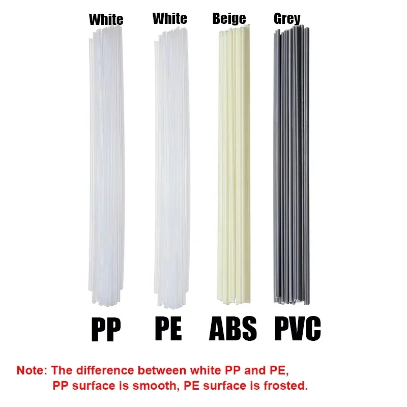 Plastic Welding Rods 50pcs ABS/PP/PVC/PE Welding Sticks For Plastic Welder Tool