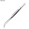 FABIYAN Stainless Steel Nail Art Nippers Tweezers Rhinestones Crystal Sequins Glitter Picking Up Cotton Cleaner Tools Manicure  4