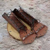 Knight Arm Gauntlets Bracer Vintage PU Gauntlets Wristband Medieval Leather Bracers Arm Armors Knight Protective Gear 4