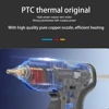 Koopa Fast Preheating Cordless Rechargeable Hot Glue Gun with 10Pcs Premium Glue Stick for 18V Makita Battery, for Art, Wood 2