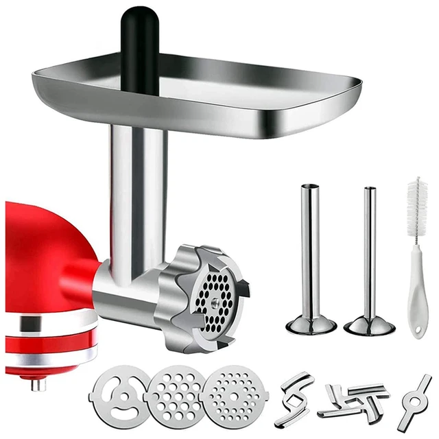 KitchenAid Metal Food Grinder Attachment, Silver