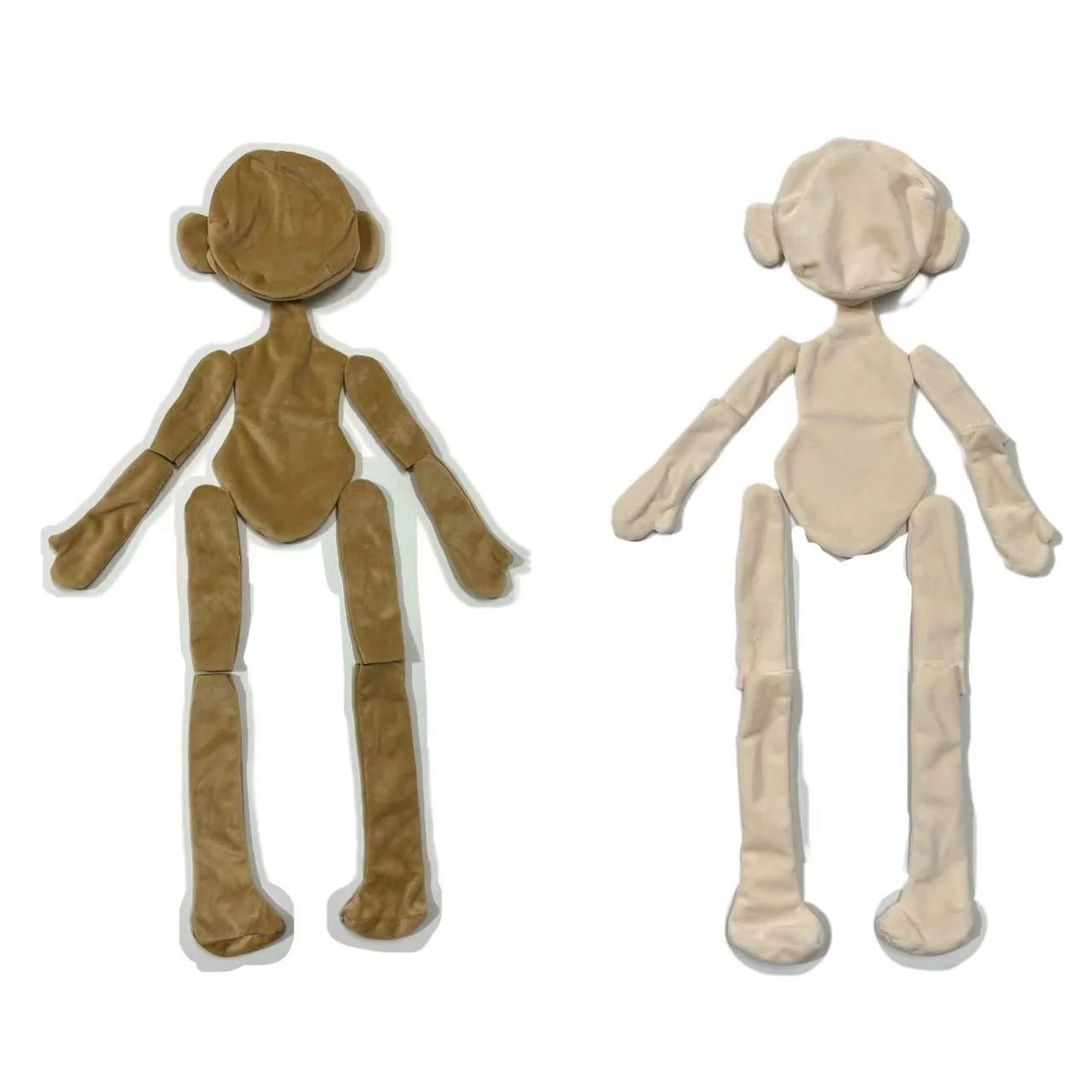 손바느질 면 소재 엄마 인형 재료 키트 반제품 DIY 장난감 세트 홈 패브릭 아트 다섯번째 성격 면 소재 유령 엄마 인형