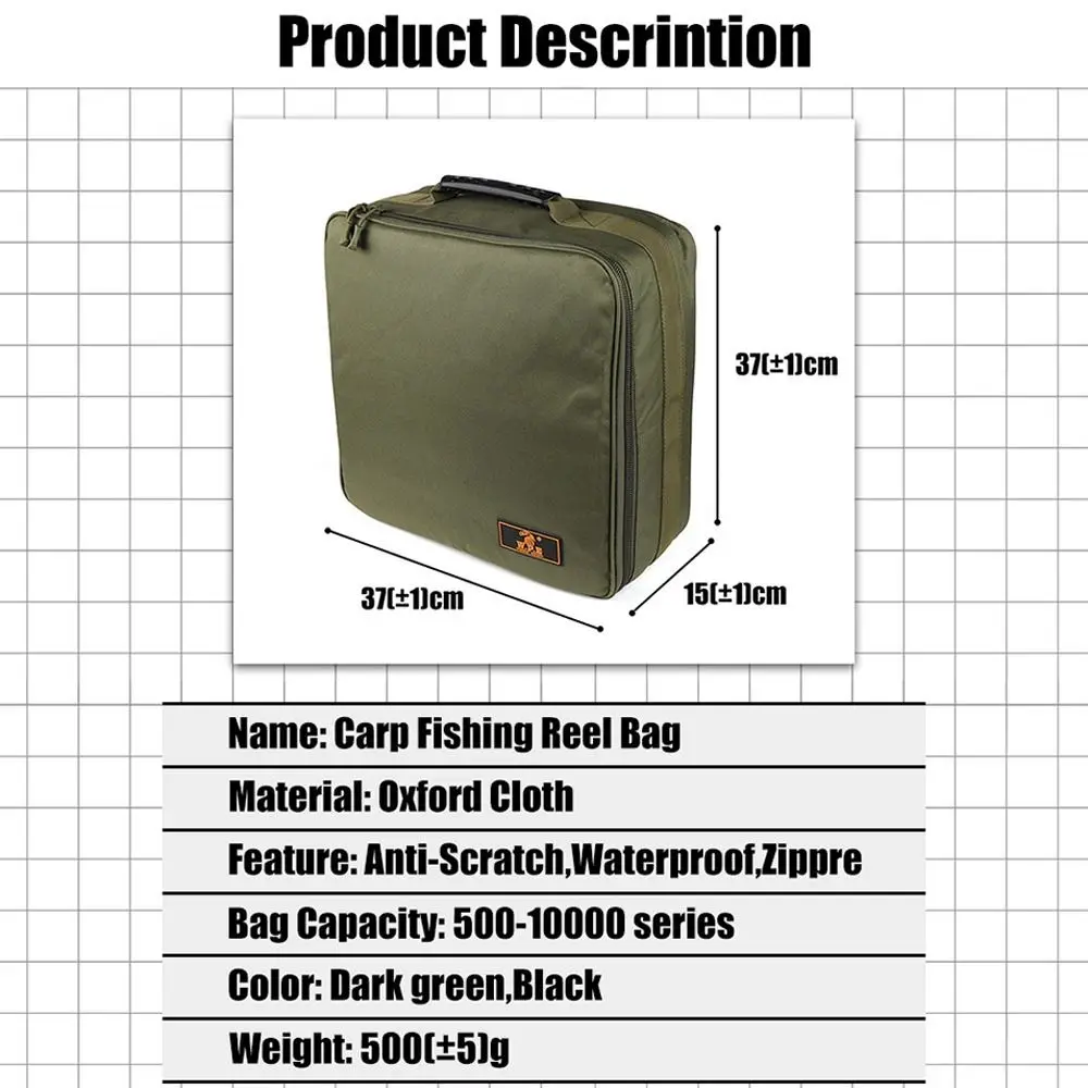 Carp Fishing Bag Multi Purpose PVC Oxford Multi Function Fish Reel Line  Lure Tool Bag Fishing Tackle Accessories 1pcs - AliExpress