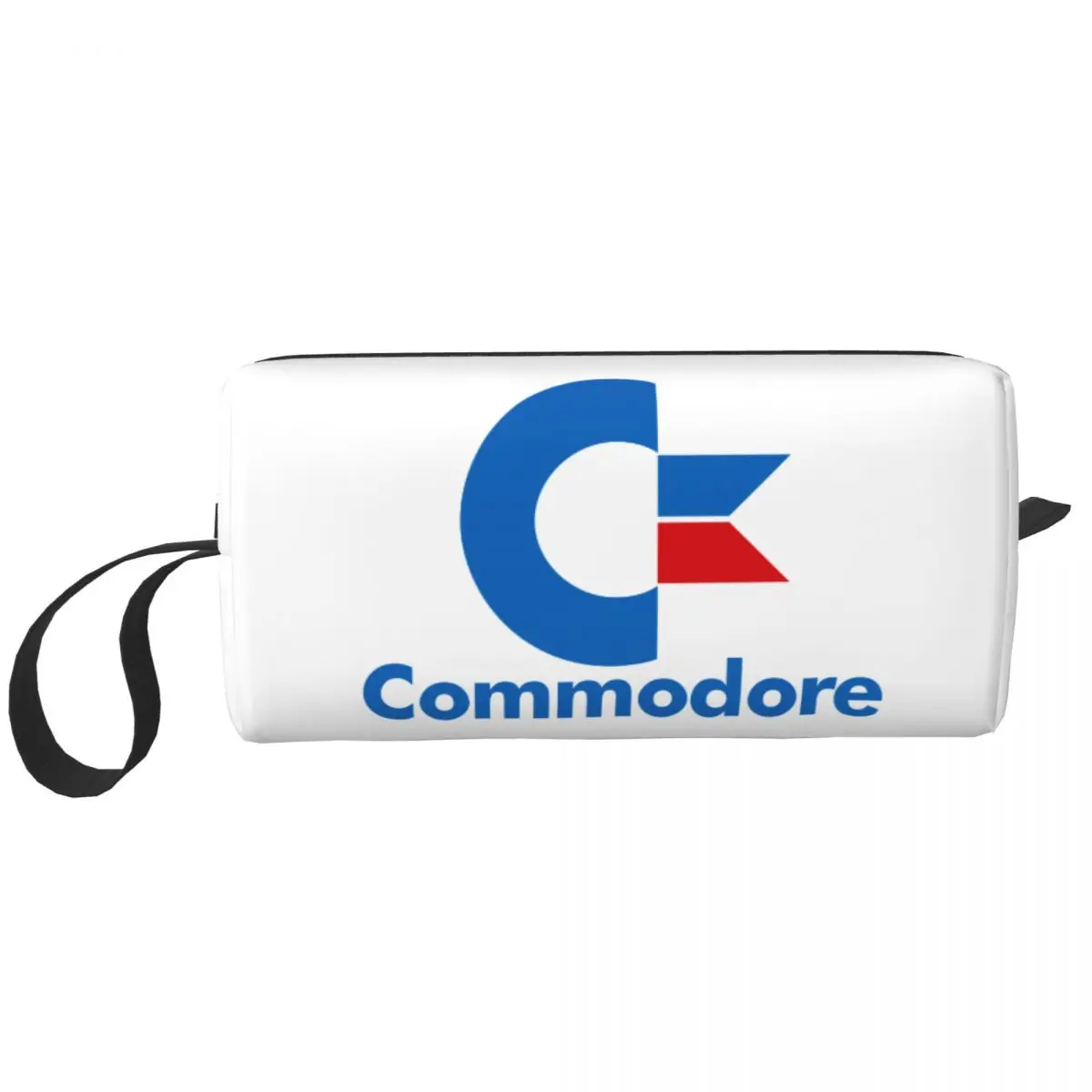 

Kawaii Gamer Commodore Computer Logo Retro Cool Fun Travel Toiletry Bag Geek Nerd Cosmetic Makeup Bag Beauty Storage Dopp Kit