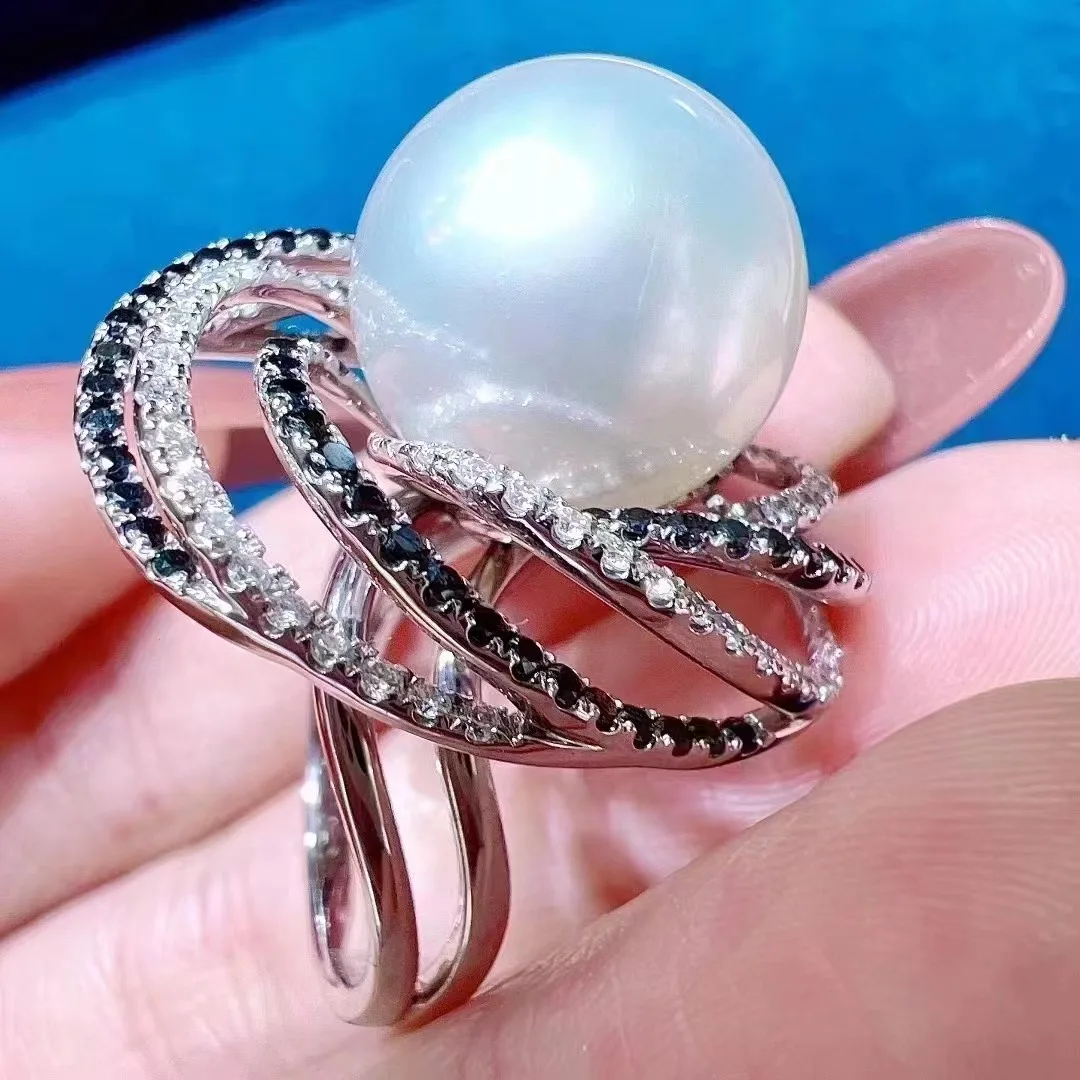 Swirl Pearl Ring – Bella's Fine Jewelers