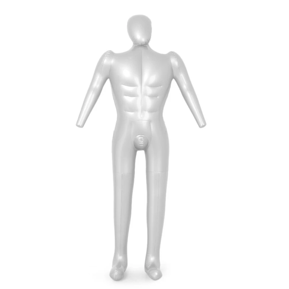 Description Picture 2 of itemInflatable Mannequins Male Female Full Body For Clothing Display Dummy PVC Women Men Model Dress Underwear Prop Display