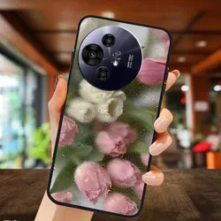 Marble Pattern Soft TPU Silicone Phone Case - Elegant Protective Back Cover for -TCL 50 PRO Nxtpaper (20)