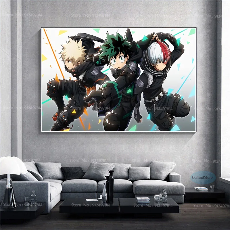 Wall Art Print Anime hero, Gifts & Merchandise