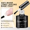 LIMEGIRL 3pcs/Kit Nail Art Soaking Base Coat Clear Coat Nail Polish with Cuticle Nail Care Softener UV Gel Multipurpose Nail Kit 4