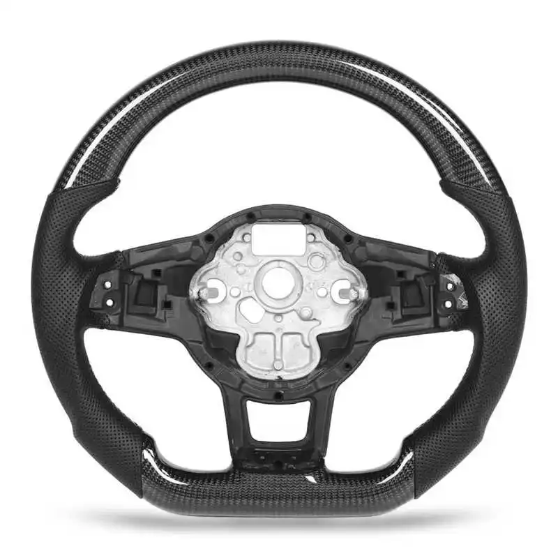 Carbon Fiber Steering Wheel Perforated Leather Steering Wheel Nardo